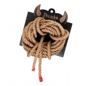 Джутовая веревка для шибари - 5 м. - Pecado - купить с доставкой во Владикавказе