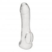 Прозрачная насадка на пенис Transparent Penis Enhancing Sleeve Extension - 15,9 см. - BlueLine - во Владикавказе купить с доставкой
