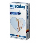 Ультратонкие презервативы Masculan Ultra Fine с обильной смазкой - 10 шт. - Masculan - купить с доставкой во Владикавказе