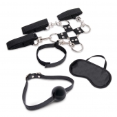 Набор для фиксации из 7 предметов Hogtie   Ball Gag Kit - Lux Fetish - купить с доставкой во Владикавказе