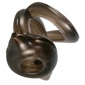 Черное эрекционное кольцо для пениса и мошонки - Orion - во Владикавказе купить с доставкой