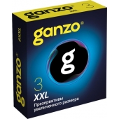 Презервативы увеличенного размера Ganzo XXL - 3 шт. - Ganzo - купить с доставкой во Владикавказе