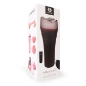 Черный мастурбатор-вагина с вибропулей и пультом ДУ - S-HANDE - во Владикавказе купить с доставкой