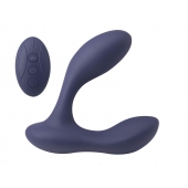 Синий массажер простаты с двумя моторами P-Bliss - Lola Games - во Владикавказе купить с доставкой