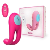 Розовое виброкольцо с пультом ДУ - I-MOON - во Владикавказе купить с доставкой