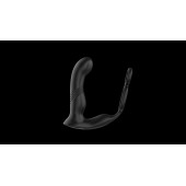 Черный вибромассажер простаты с эффектом фингеринга - 16 см. - Secwell - во Владикавказе купить с доставкой