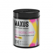 Цветные ароматизированные презервативы MAXUS Exotic Mix - 15 шт. - Maxus - купить с доставкой во Владикавказе