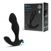 Черный утяжеленный анальный стимулятор Rocker Plug - 12 см. - b-Vibe - во Владикавказе купить с доставкой