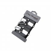 Черно-белые кожаные наручники - Crazy Handmade - купить с доставкой во Владикавказе