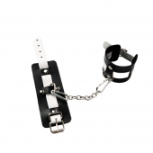 Черно-белые кожаные оковы - Crazy Handmade - купить с доставкой во Владикавказе