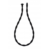 Черный уретральный массажер Glide Large - 30 см. - Lola Games - купить с доставкой во Владикавказе