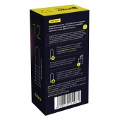 Презервативы анатомической формы с точечной и ребристой структурой Ganzo Extase - 12 шт. - Ganzo - купить с доставкой во Владикавказе