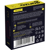 Ароматизированные презервативы Ganzo Juice - 3 шт. - Ganzo - купить с доставкой во Владикавказе