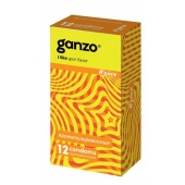 Ароматизированные презервативы Ganzo Juice - 12 шт. - Ganzo - купить с доставкой во Владикавказе