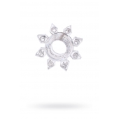 Прозрачное гелевое эрекционное кольцо-звезда - Toyfa Basic - во Владикавказе купить с доставкой