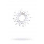 Прозрачное гелевое эрекционное кольцо-солнце - Toyfa Basic - во Владикавказе купить с доставкой