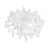 Прозрачное гелевое эрекционное кольцо-солнце - Toyfa Basic - во Владикавказе купить с доставкой