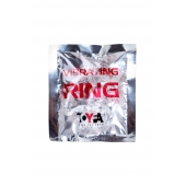 Прозрачное эрекционное кольцо с вибратором  и подхватом - Toyfa Basic - во Владикавказе купить с доставкой