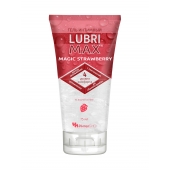 Интимный гель-смазка на водной основе Lubrimax Magic Strawberry - 75 мл. - ИнтелБИО - купить с доставкой во Владикавказе