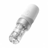 Белый автоматический мастурбатор Extra Sauce - Sauce - во Владикавказе купить с доставкой