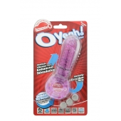 Фиолетовое эрекционное кольцо с вибрацией и пальчиком OYEAH PURPLE - Screaming O - во Владикавказе купить с доставкой