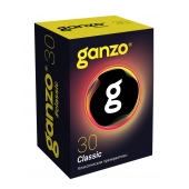Классические презервативы с обильной смазкой Ganzo Classic - 30 шт. - Ganzo - купить с доставкой во Владикавказе