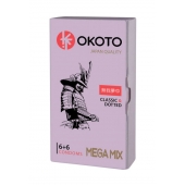 Презервативы OKOTO Mega Mix - 12 шт. - Sitabella - купить с доставкой во Владикавказе
