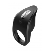 Черное эрекционное виброкольцо Vibro Lust Ring - MALESATION - во Владикавказе купить с доставкой