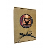 Черный пояс с гартерами «БДСМ Барби» - БДСМ Арсенал - купить с доставкой во Владикавказе