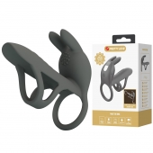 Серая стимулирующая насадка на пенис Matty - Baile - во Владикавказе купить с доставкой