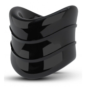 Черное эрекционное кольцо на мошонку Beef Ball Stretcher Snug X Long - Blush Novelties - во Владикавказе купить с доставкой