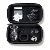 Мужской пояс верности Pubic Enemy No1 Silver Edition - MyStim - купить с доставкой во Владикавказе