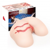 Мастурбатор-полуторс с двойным слоем материала Vanilla Onahole - KOKOS - во Владикавказе купить с доставкой