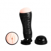 Мастурбатор-вагина Flora с присоской в основании - Baile - во Владикавказе купить с доставкой