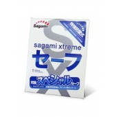 Презерватив Sagami Xtreme Ultrasafe с двойным количеством смазки - 1 шт. - Sagami - купить с доставкой во Владикавказе