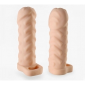 Телесная насадка-удлинитель Kleon - 15 см. - Sitabella - во Владикавказе купить с доставкой