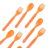 Набор пластиковых столовых приборов «Всё в твоих руках» - Сима-Ленд - купить с доставкой во Владикавказе