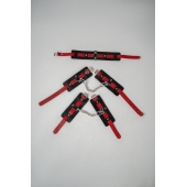 Черно-красный набор фиксаций: наручники, оковы и ошейник - Crazy Handmade - купить с доставкой во Владикавказе