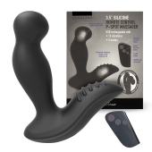 Черный вибромассажер простаты 3,5’’ Remote Control P-spot Massager - 12,5 см. - Erokay - во Владикавказе купить с доставкой