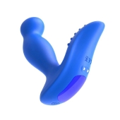 Синий вибромассажер простаты 3,5’’ Remote Control P-spot Massager - 12,5 см. - Erokay - во Владикавказе купить с доставкой