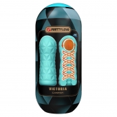 Аквамариновый мастурбатор Victoria - Baile - во Владикавказе купить с доставкой