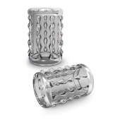 Прозрачная насадка с бороздками STAY HARD COCK SLEEVE 04 CLEAR - Blush Novelties - во Владикавказе купить с доставкой