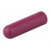 Сливовая вибропуля Java - 7,8 см. - Lola Games