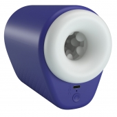 Синий автоматический вибромастурбатор Dj Lady - Baile - во Владикавказе купить с доставкой