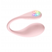 Розовое интерактивное виброяйцо Spot - Kiiroo