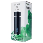 Мастурбатор-вагина с вибрацией Heart Of Love в колбе в форме сердца - Boys of Toys - во Владикавказе купить с доставкой