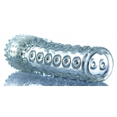 Прозрачная закрытая насадка на пенис - 13,5 см. - Boys of Toys - во Владикавказе купить с доставкой