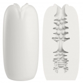 Белый мастурбатор-вагина Olga - Baile - во Владикавказе купить с доставкой