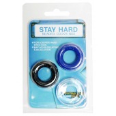 Набор из 3 эрекционных колец без рельефа - Boys of Toys - во Владикавказе купить с доставкой