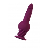 Фиолетовая мини-машина для секса Striker с пультом ДУ - 23,5 см. - ToyFa - купить с доставкой во Владикавказе